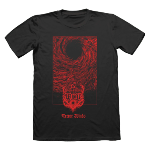 Terror Winds Graphic T-Shirt Black Gothic Unisex Streetwear Tee