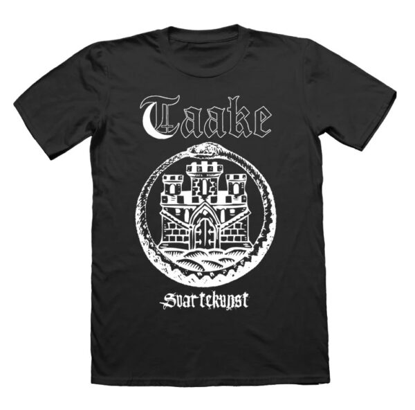 Vintage Gothic Castle Graphic T-Shirt Black Unisex Tee TNT Fashions