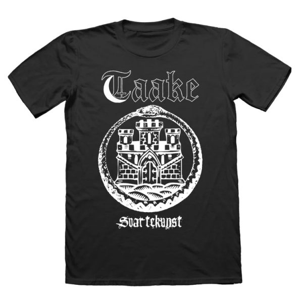 Vintage Gothic Castle Graphic T-Shirt Black Unisex Tee TNT Fashions